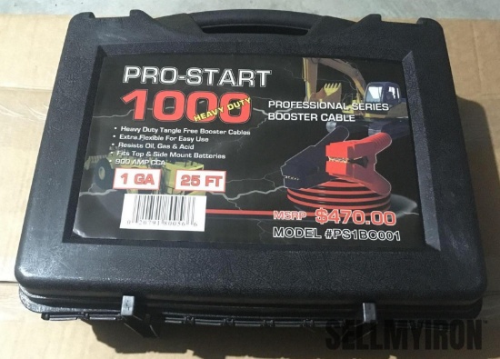 Unused Pro Start 1000 Heavy Duty Booster Cable