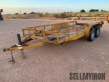 T/A 16ft Utility Trailer