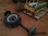 (1) 6 Lug Trailer Axle