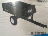 Unused Blue Hawk 10 Cu Ft Dump Cart