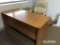 L Shaped Desk, Office Chair, 2 Reception Chairs