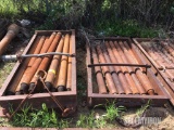 (4) Steel Boxes of Drill Rods