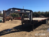 2001 Mongoose 25ft T/A Gooseneck Trailer