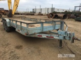 1999 20ft T/A Flatbed Trailer