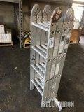 16ft Folding Aluminum Ladder