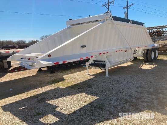 2008 CTS 40ft T/A Belly Dump Trailer