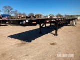 2000 Great Dane 48ft T/A Spread Axle Flatbed Trailer