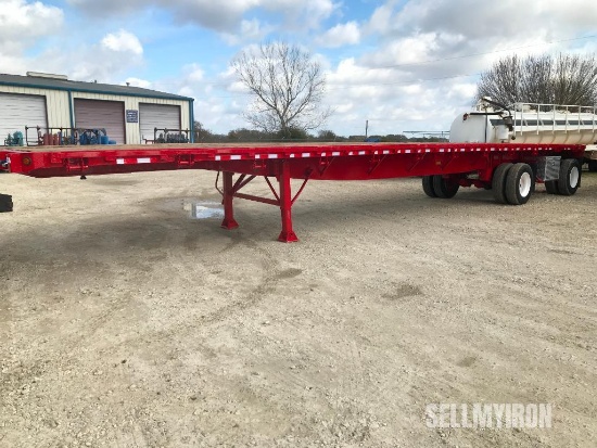 2002 Great Dane 48ft T/A Spread Axle Flatbed Trailer