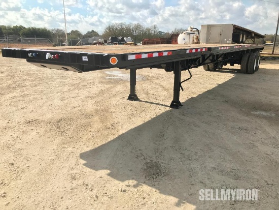 2009 Fontaine 48ft Extendable T/A Flatbed Trailer