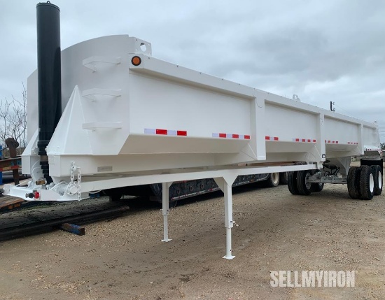 2013 CTS 37ft T/A End Dump Trailer