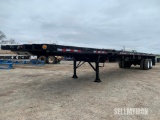 2010 Fontaine 48ft T/A Extendable Flatbed Trailer