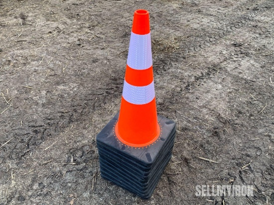 (10) Unused Safety Cones [YARD 1]