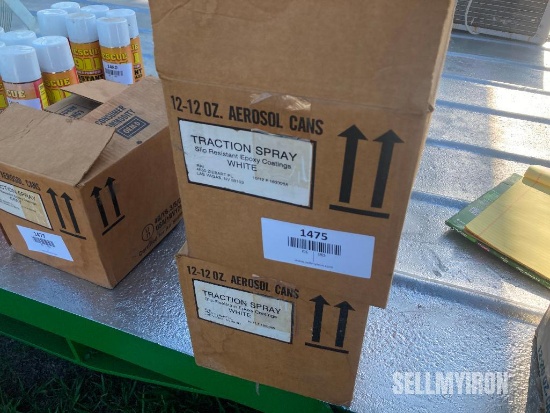 (2) Cases of Traction Spray White