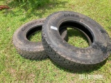 (2) Good Year 12R22.5 Tires