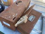 Vintage Toolboxes & Saw