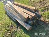 (12) 6in x 6in Pressure Treated Lumber