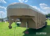 20ft T/A Gooseneck Enclosed Trailer