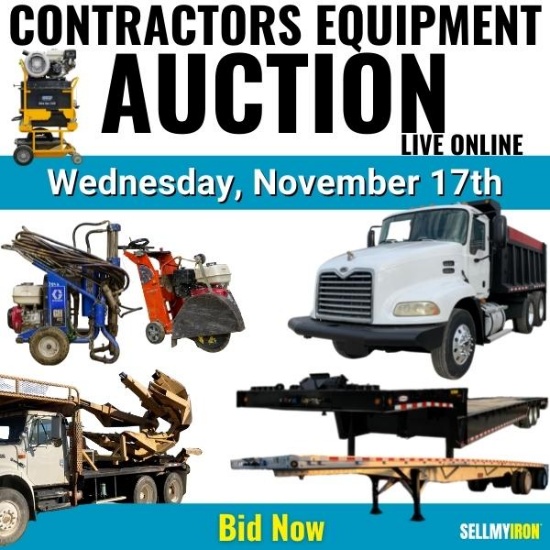 Contractors Equipment Auction