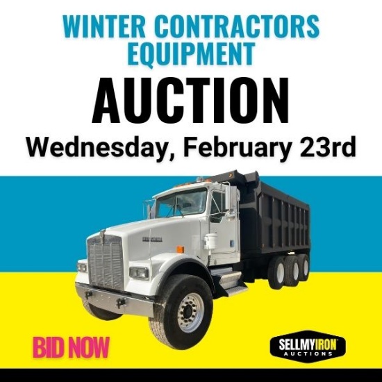 Winter Contractors Equipment Auction