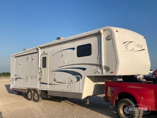 2002 Carriage Cameo LXI 32ft 5th Wheel T/A RV Trailer [YARD 5]