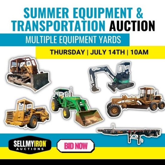 Summer Equipment & Transportation Auction