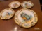 (4) Henriot Quimper Plates & Curio Collectables