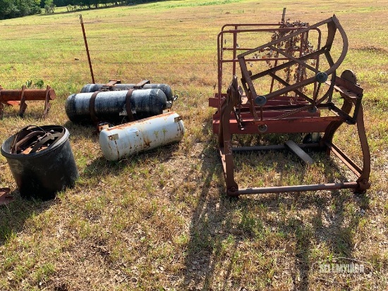2 Roll about dollies, Continental Motor Stand, Tanks