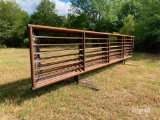 (8) Unused 24ft HD Freestanding Panels, No Gates