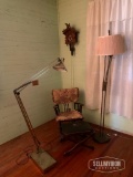 Chair & 2 Lamps