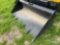 Unused 78in Tooth Skid Steer Bucket [YARD 1]