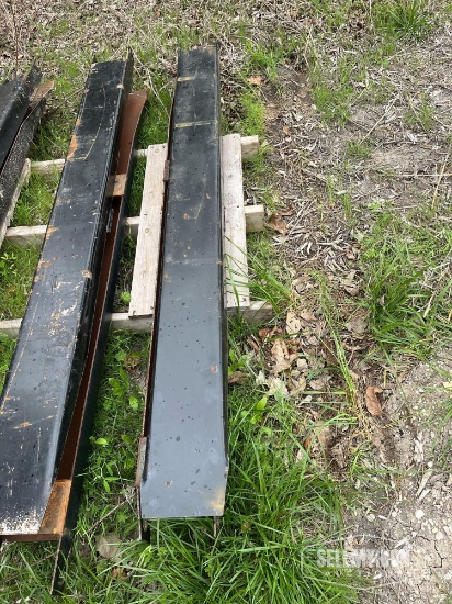 Unused Skid Steer Fork Extensions [YARD 1]