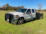 2015 Ford F350 XL Crew Cab Flatbed Truck [YARD 1]