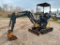 2014 John Deere 17D Mini Excavator