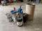 Qty of Shop Fluids & Floor Dry, partial container
