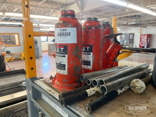 (3) JET JHJ 22 1/2 Hydraulic Jacks