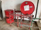1 unopened 55 Gal & 1 partial (10 Gal +/-) and Barrel Stand Partial Barrel of 55 Gal Degreaser c/w