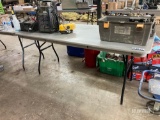 (6) 6ft Plastic Folding Tables (in shop)