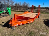 2011 Centerville 20ft T/A Equipment Trailer
