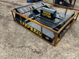 Unused Mower King 72in Hydraulic Skid Steer Brush Cutter Mower
