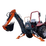 Unused TMG-TBH84 TMG Industrial 7ft 3-Point Hitch Swing Backhoe Attachment [YARD 2]