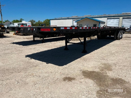 2009 Fontaine 48ft Extendable T/A Flatbed Trailer [YARD 1]