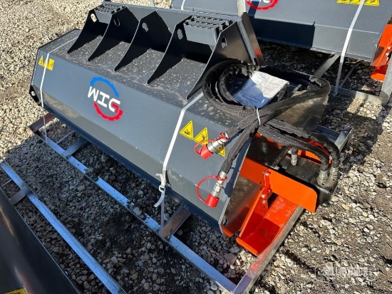 Unused WIG XN-XG01-72 Tiller Skid Steer Attachment [YARD 1]