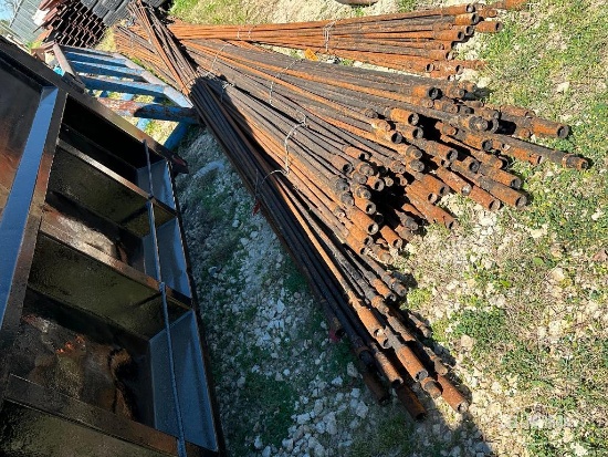 (25 sticks) 25ft +/- 3/4in Sucker Rod [YARD 2]