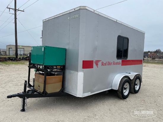 2018 Salvation 12ft T/A Fiber Optic Splicing Trailer [YARD 1]
