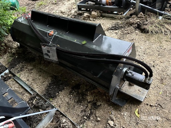 Unused 2025 Wolverine TL-12-72W Tiller Skid Steer Attachment [YARD 1]