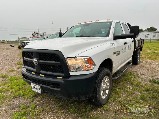 2018 Dodge Ram 3500 Crew Cab Flatbed Truck [YARD 3]