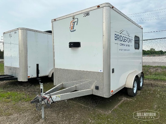 2022 InTech 12ft T/A Fiber Optic Splicing Trailer [YARD 3]