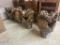 (4) Unused 3-7/8in Smith Gruner OFM Milled Tooth Tricone Rock Drill Bit