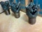 (3) Unused 3-1/8in Smith Gruner Milled Tooth Tricone Rock Drill Bit