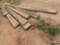 Qty of 2-3/4in x 11in Wood Floor Planks & Qty of Beams